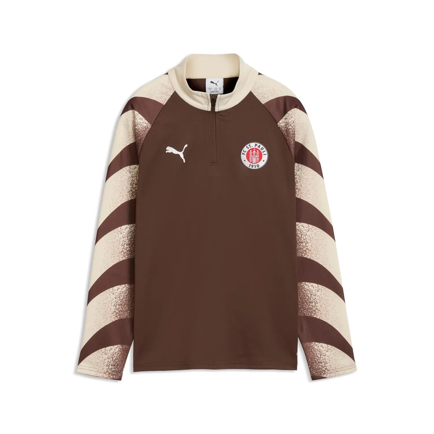Puma FC St. Pauli Warm Up 1/4 Zip Top Jr 26/27 felpa bambino