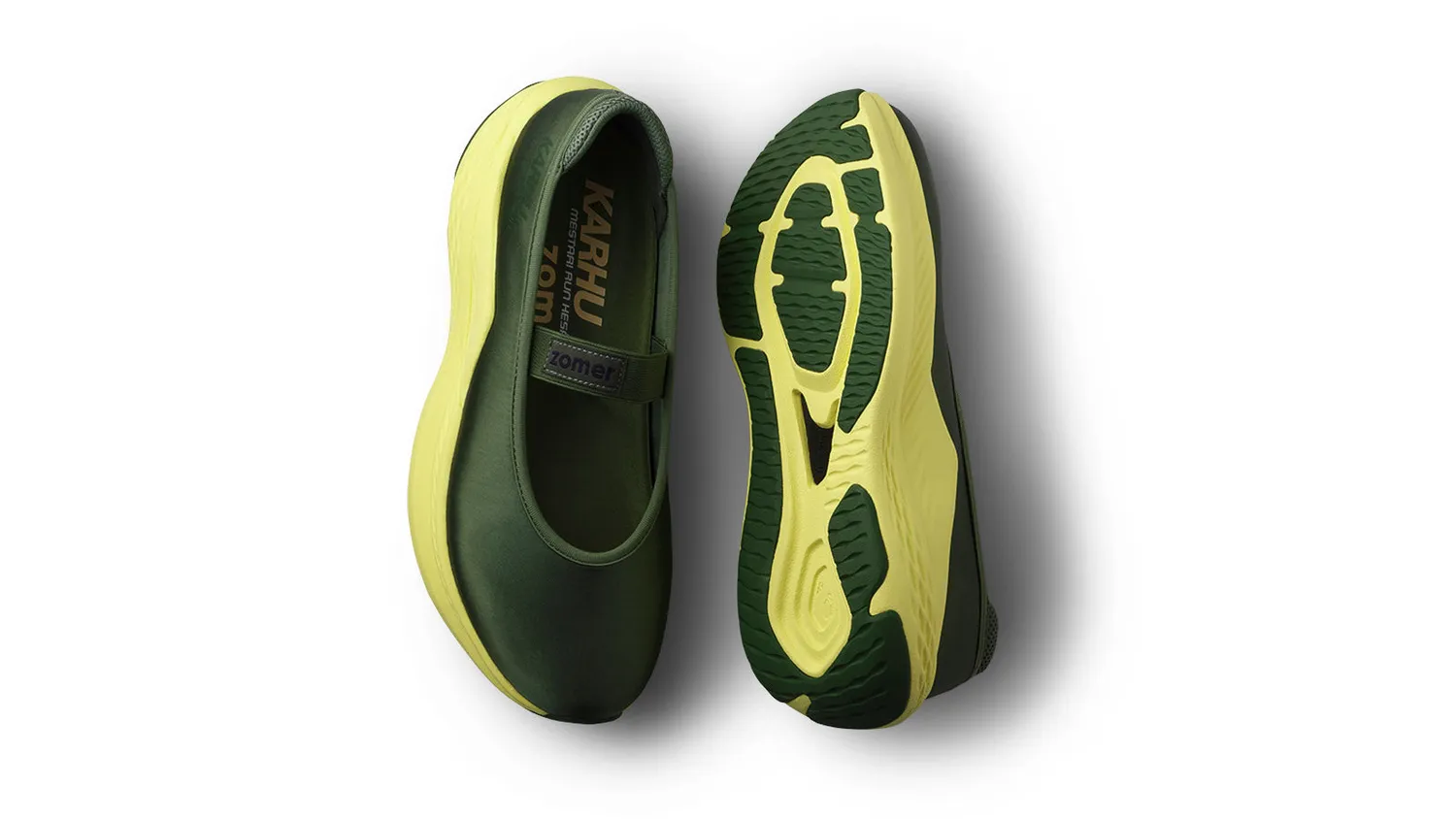 Karhu Mestari Run Kesä sneakers Cedar Green slip-on