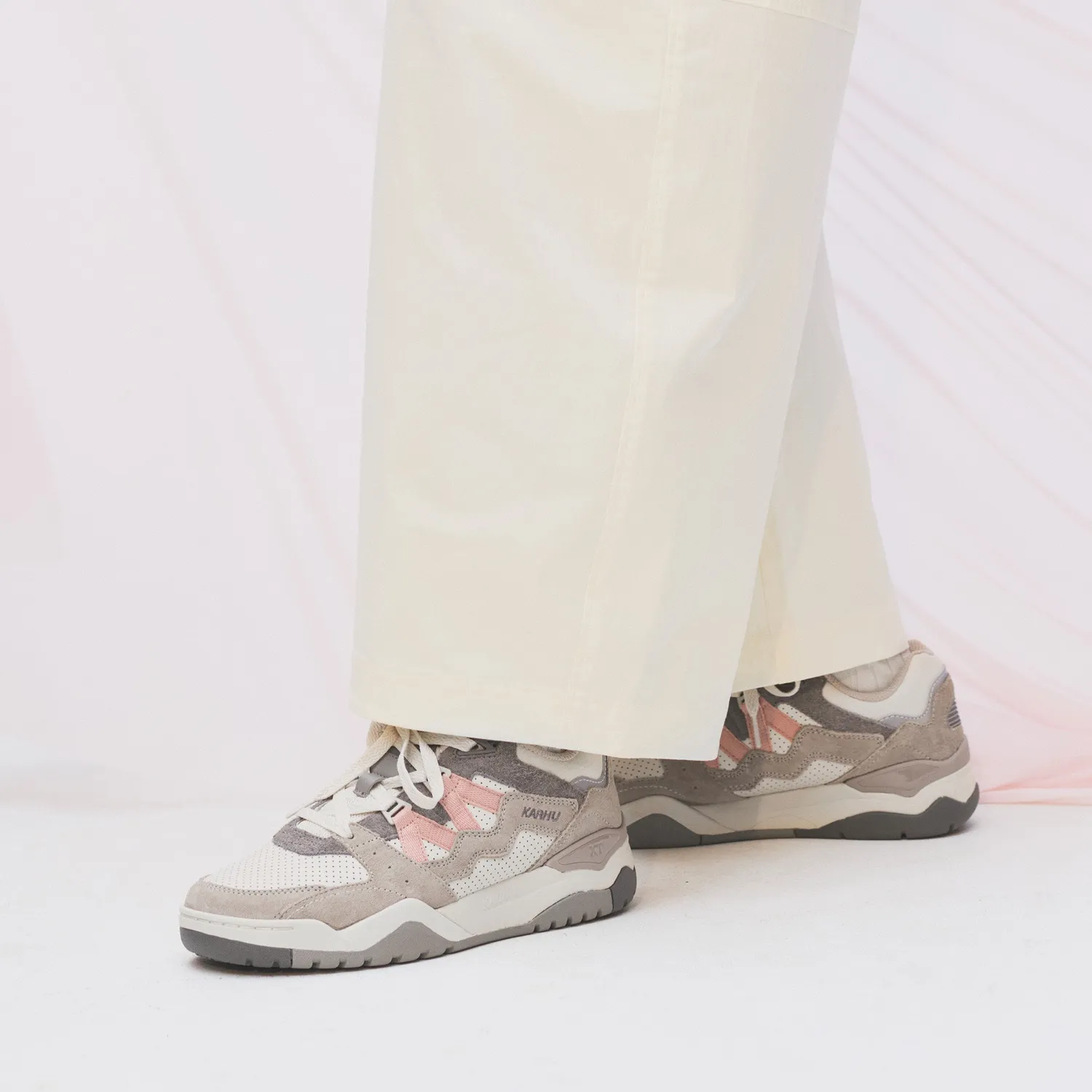 Karhu Fusion XT Silver Lining Adobe Rose sneakers pelle