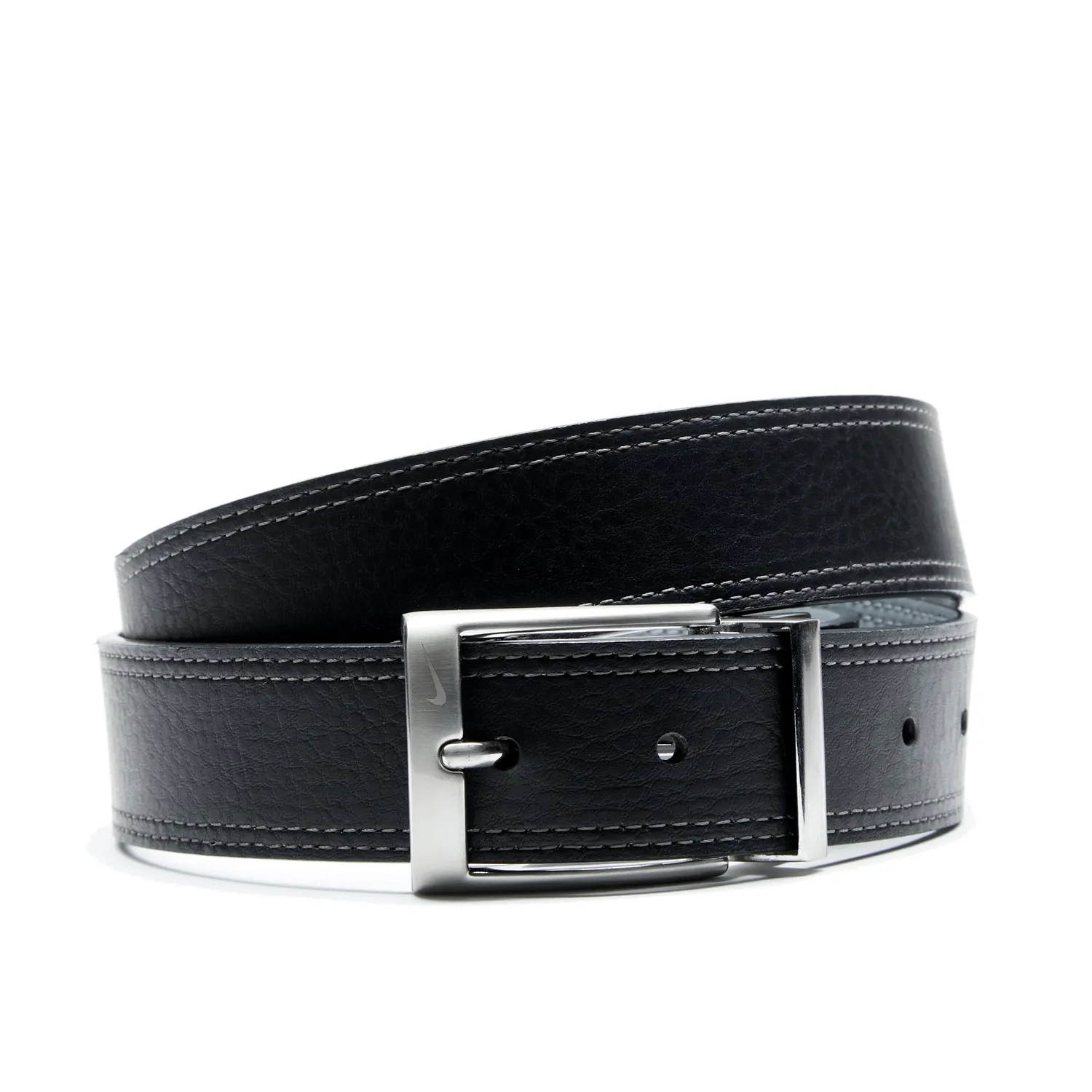 Nike cintura uomo reversibile nera-grigia taglia 38
