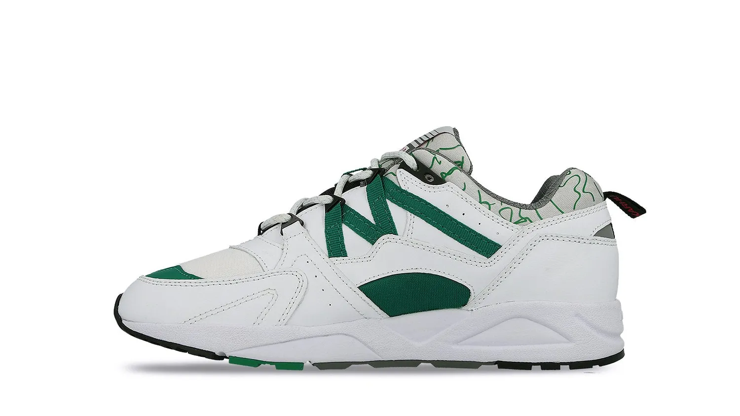 Karhu Fusion 2.0 sneakers White Ultramarine Green pelle