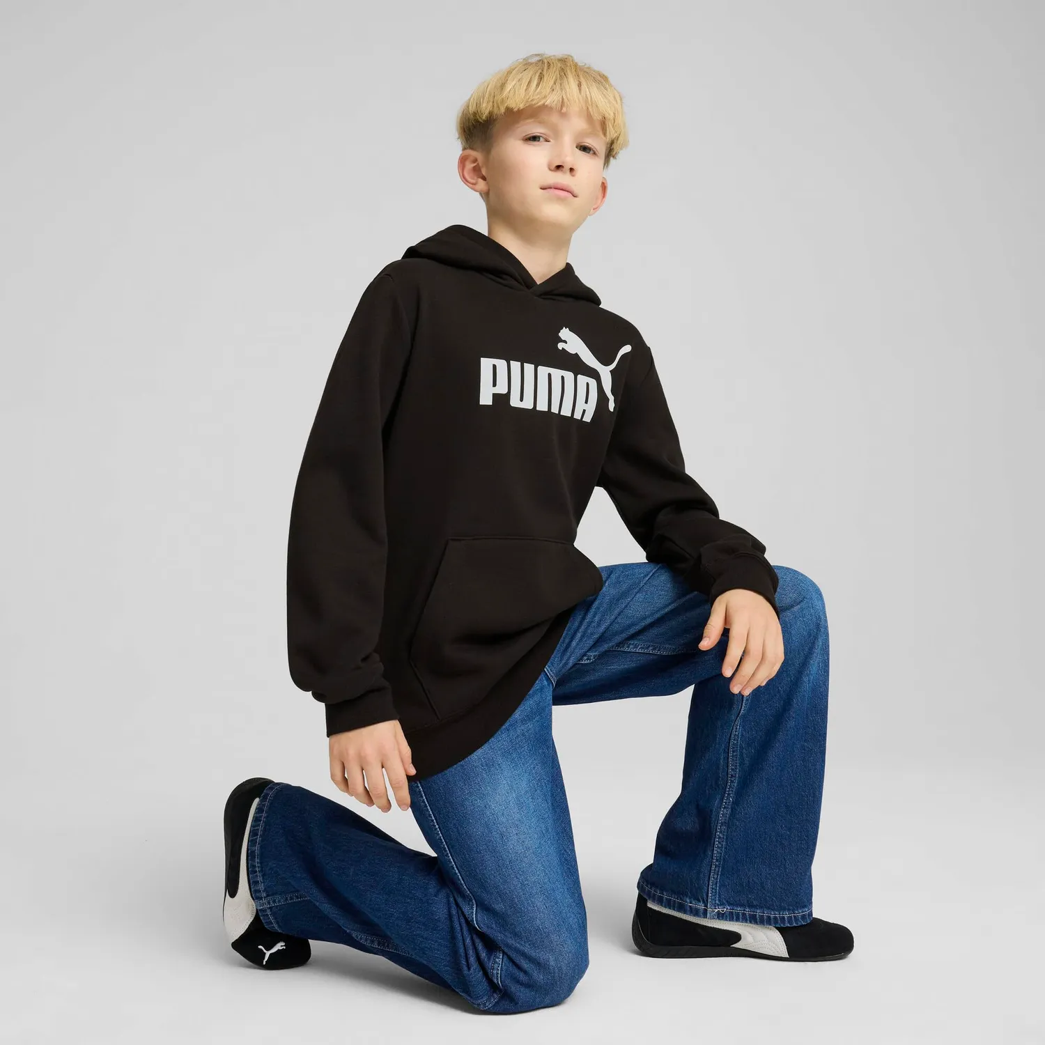 Puma teamLIGA maglia calcio uomo zip nera