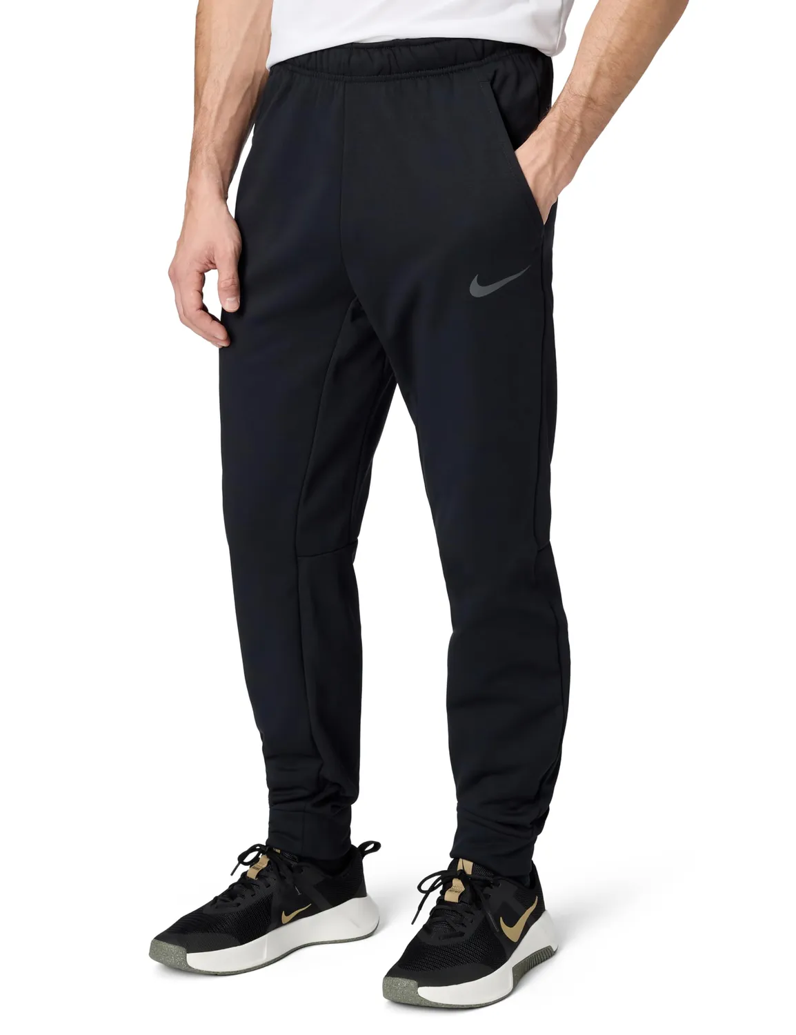 Nike Club French Terry Pantaloni Jogger Uomo Neri Morbidi