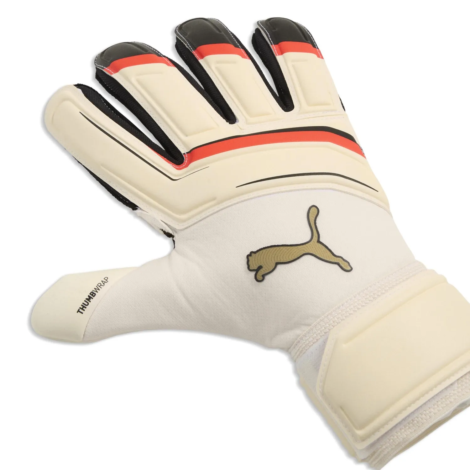 Puma King Pro RC guanti portiere bambino 9 rosso nero