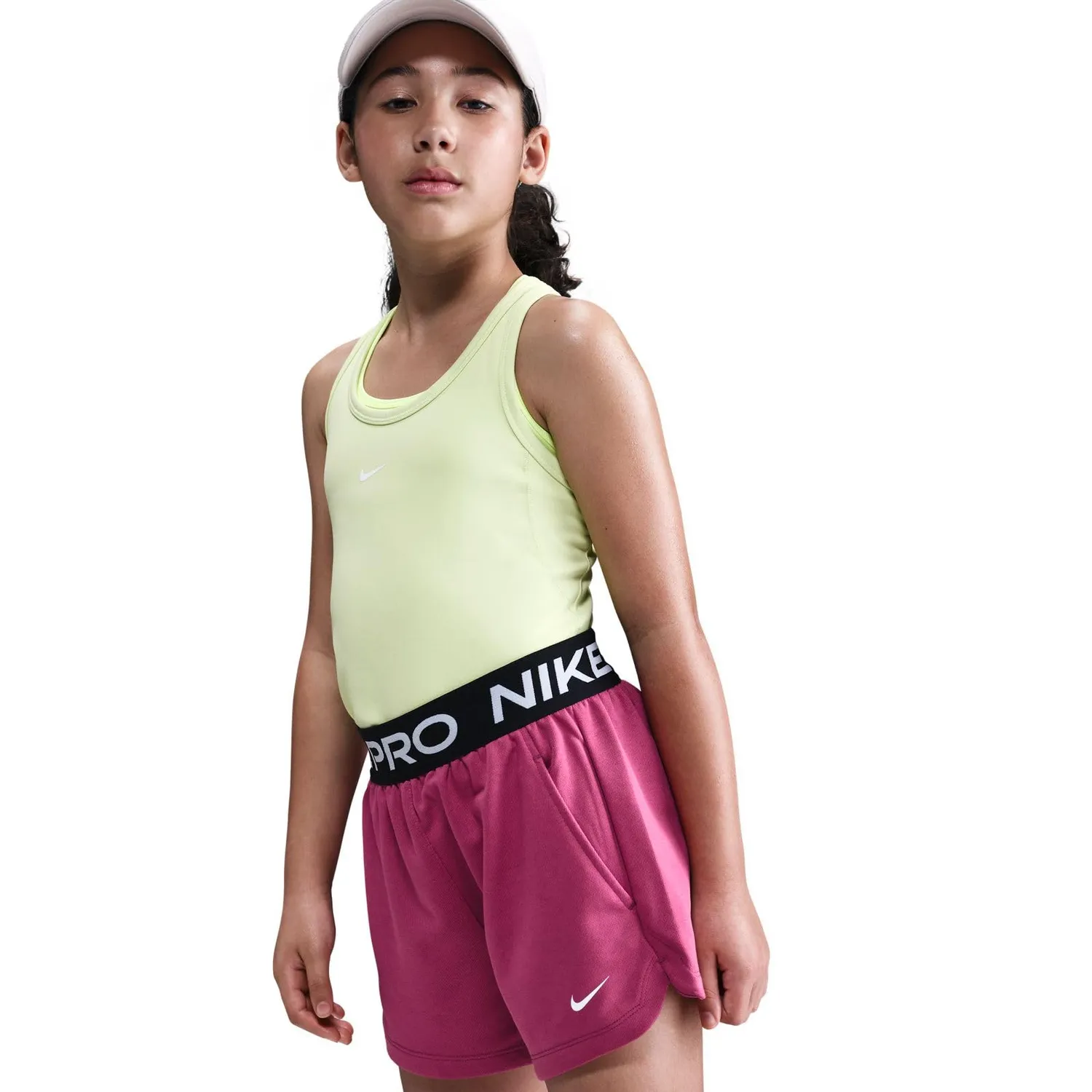 Nike Pro Fleece Dri-Fit pantaloncini bambina 8-10 anni