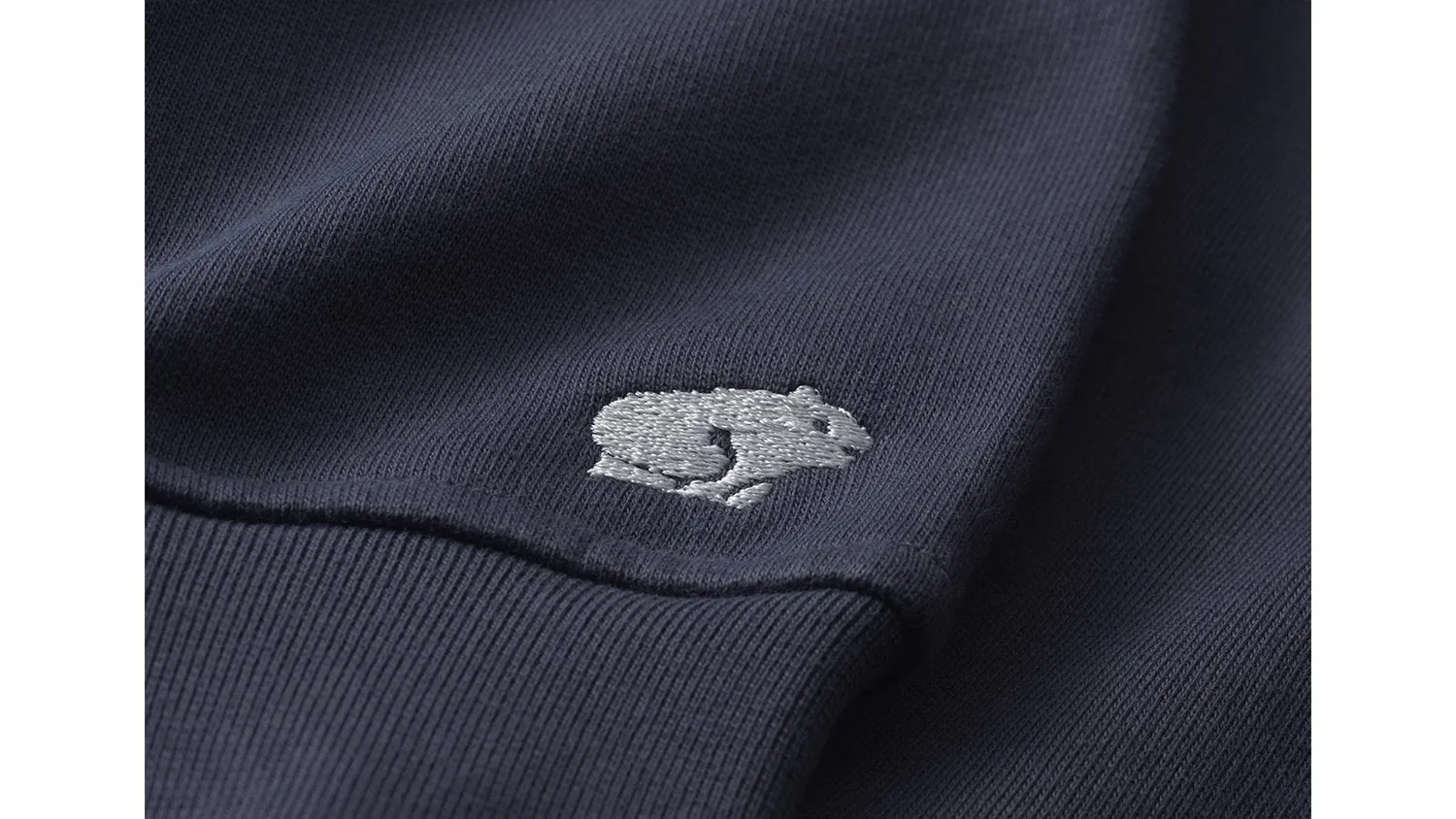 Karhu Logo felpa con cappuccio India Ink cotone 400 g