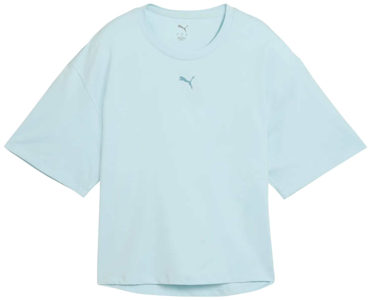 Puma Cloudspun Relaxed Tee maglietta fitness bordeaux