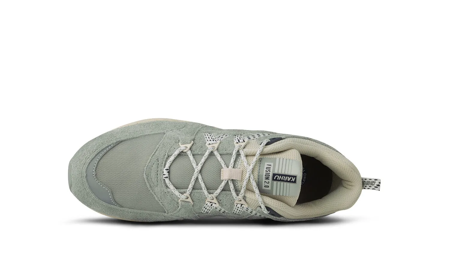 Karhu Fusion 2.0 scarpe Aqua Gray Blanc de Blanc chiare