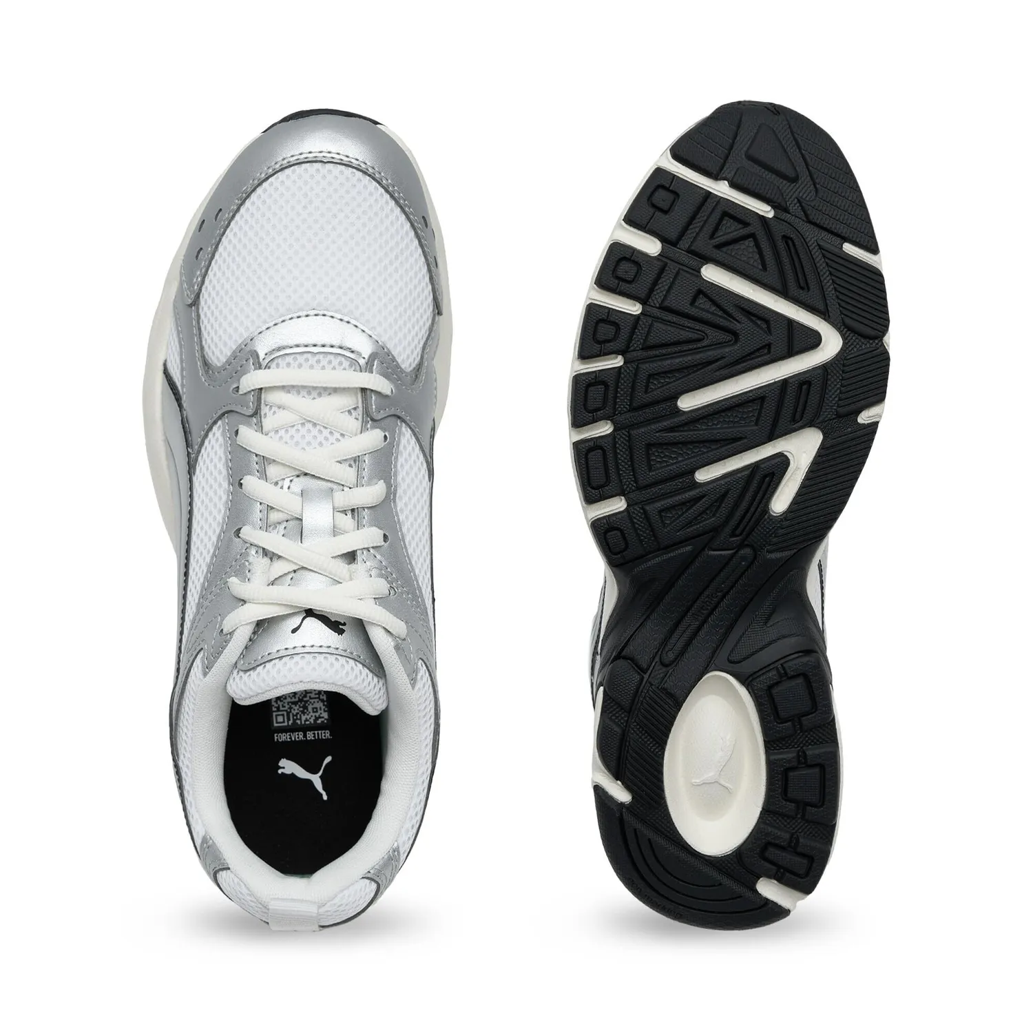 Puma Milenio Tech Light sneakers bianco argento