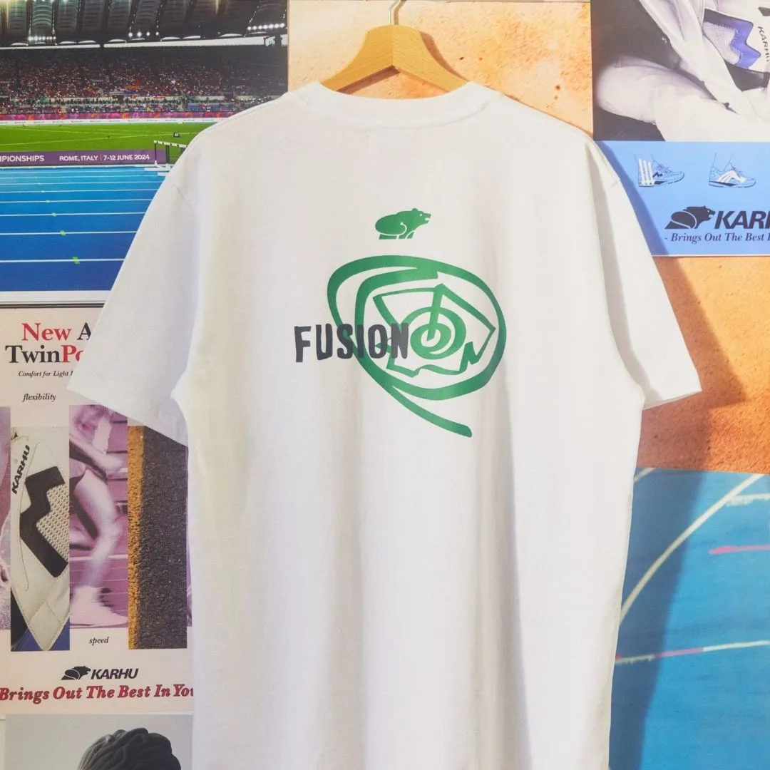 Karhu Fusion OG t-shirt bianca cotone unisex