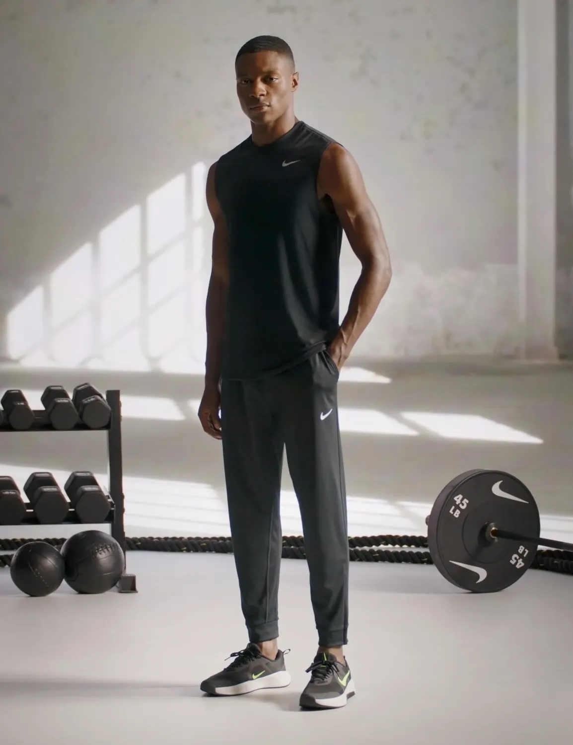 Nike MC Trainer 3 scarpe training nero uomo