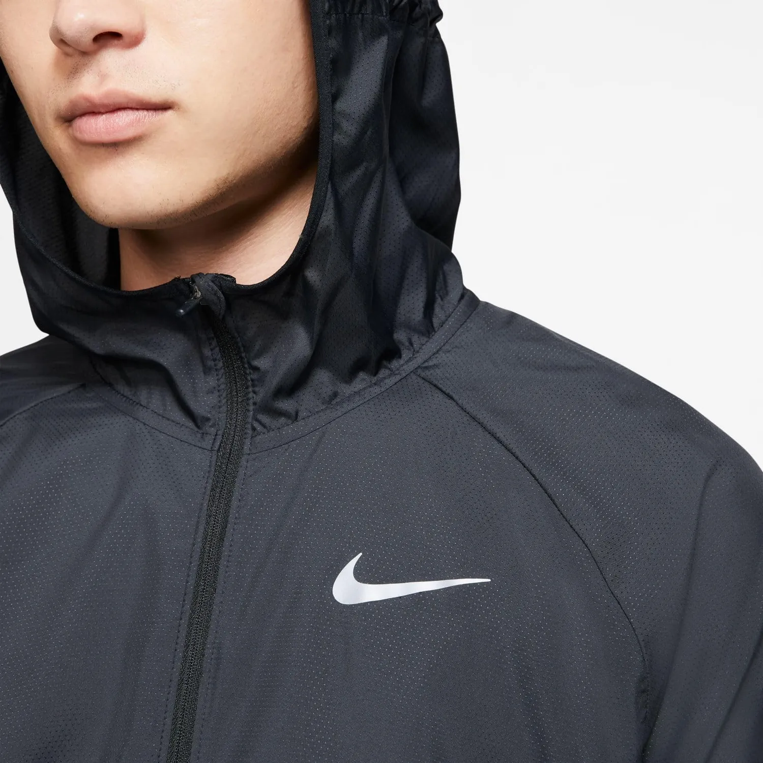 Nike Essentials giacca antipioggia uomo XL nera