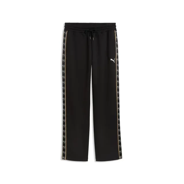PUMA Ess Elevated Tape pantaloni tuta relaxed felpa