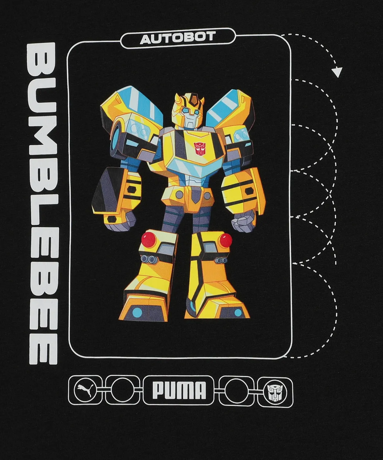 Puma x Transformers T-Shirt Bambino Nero Cotone