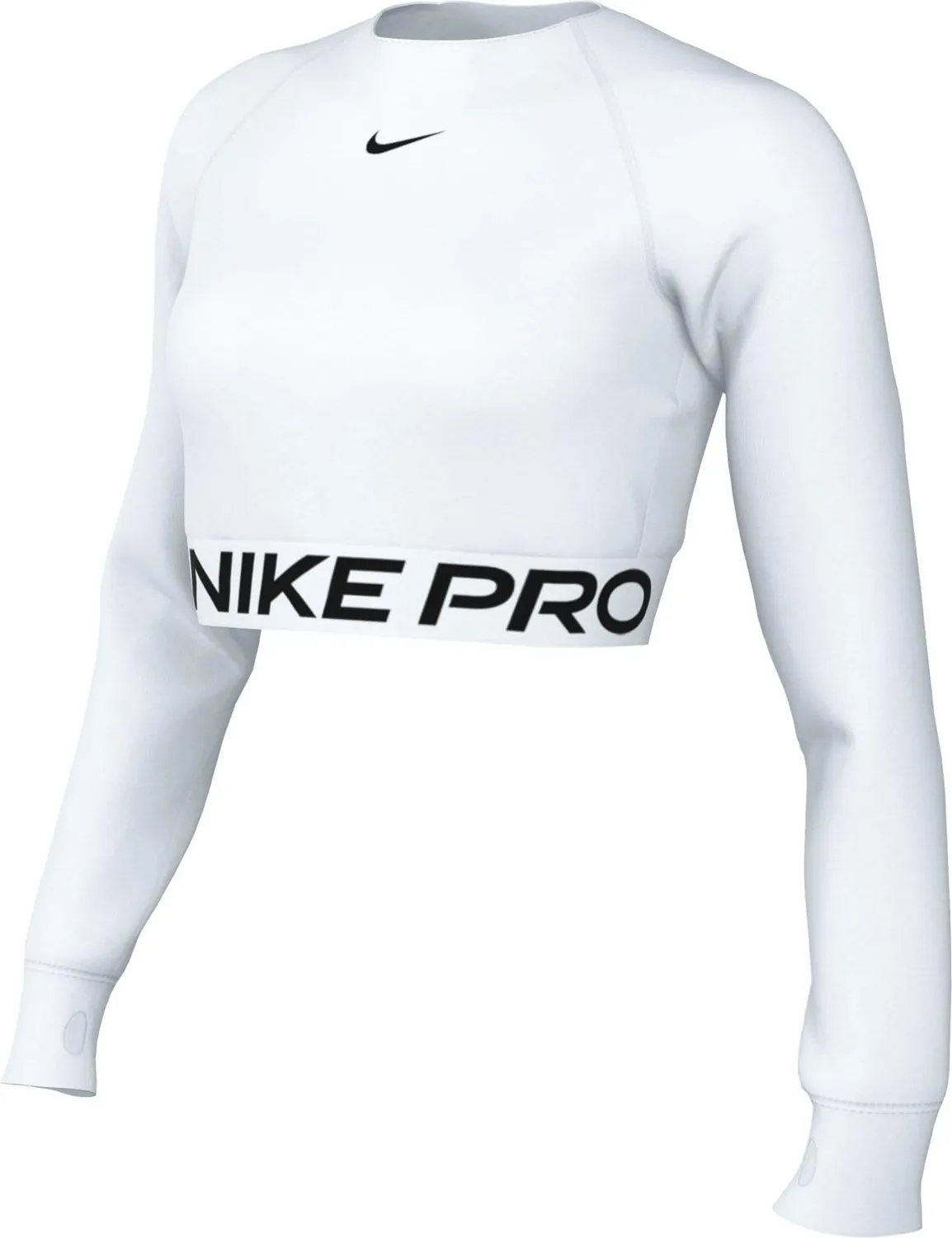 Nike Pro 365 Crop LS maglia palestra donna taglia M