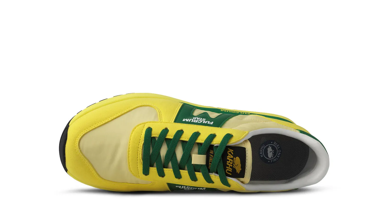 Karhu Fulcrum Star sneakers Aurora Verdant Green vegane