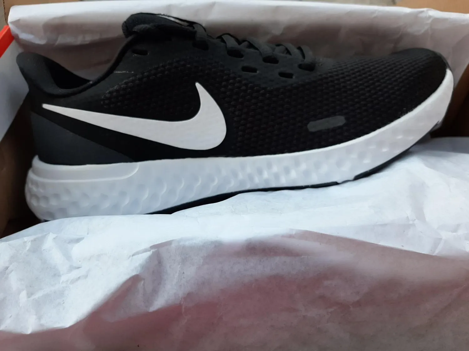 Nike Revolution 5 scarpe corsa donna nero