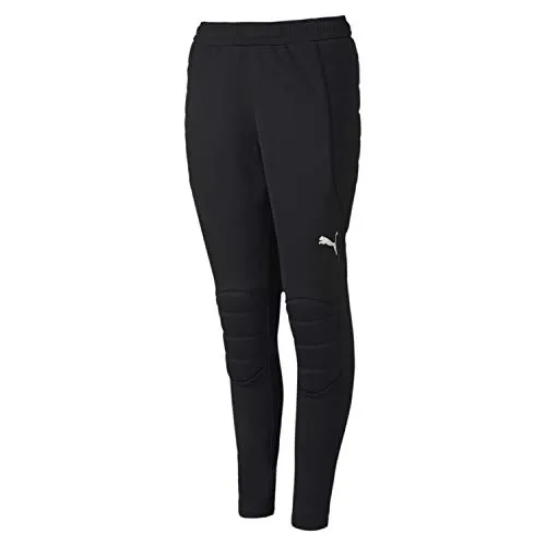 Puma Goalkeeper Pants Jr pantaloni portiere 128 neri imbottiti