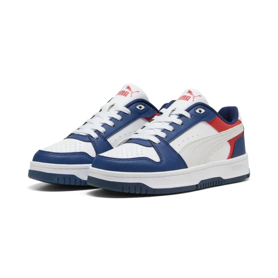 Puma Rebound Slam Lo Jr sneakers junior bianco