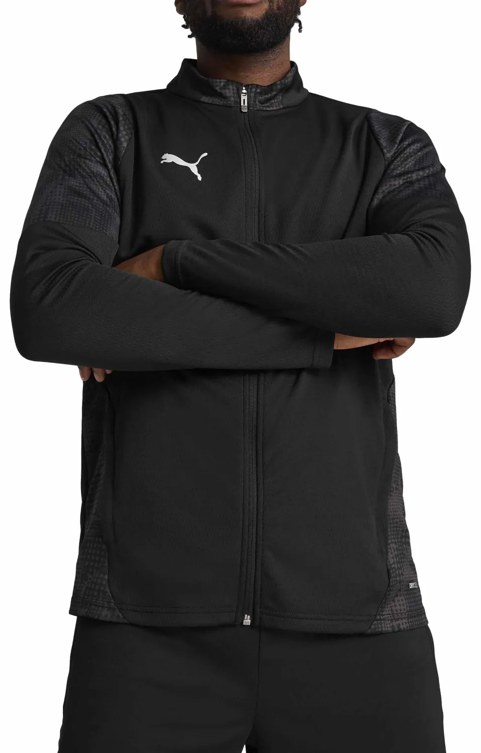 PUMA Giacca Allenamento Uomo giacca nera taglia L poliestere