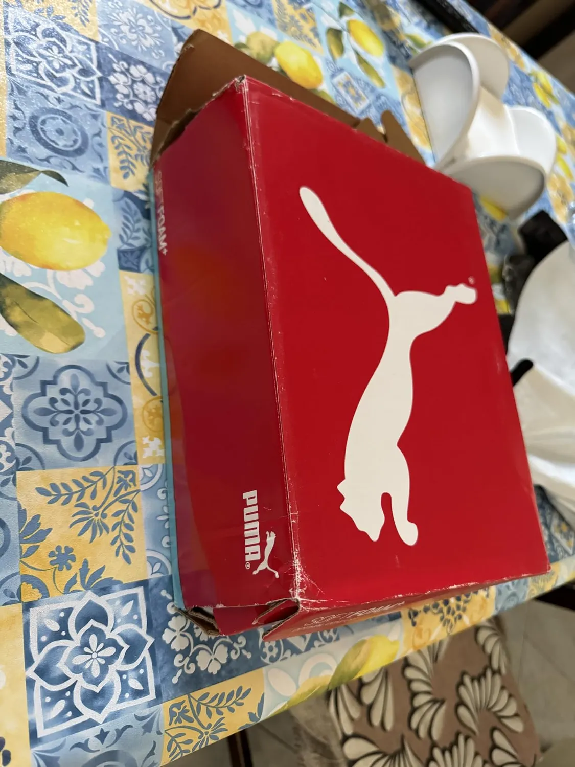 Puma Karmen L sneakers donna platform bianche