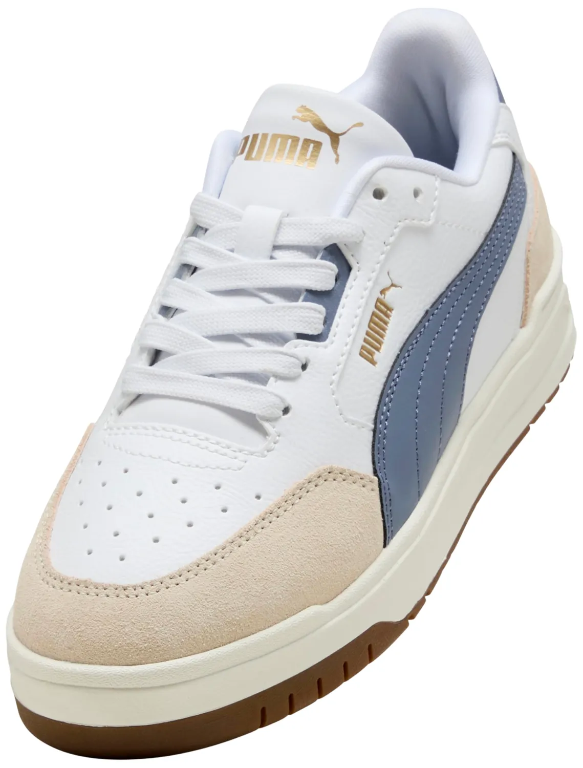 Puma Shuffle Downtown Lo OG Jr sneakers bimbo bianche