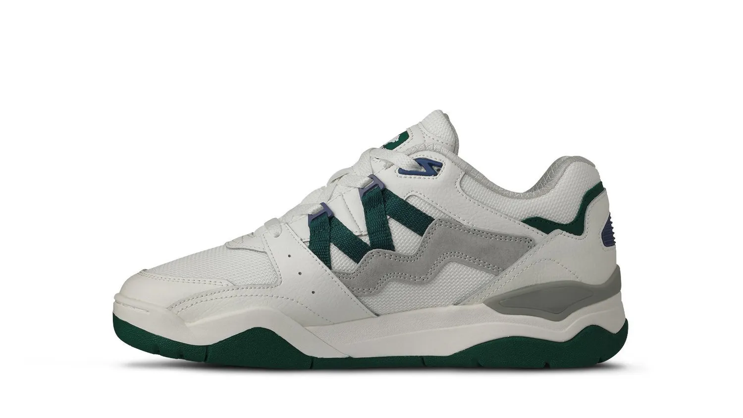 Karhu Fusion XT sneakers bianco verde pelle scamosciata