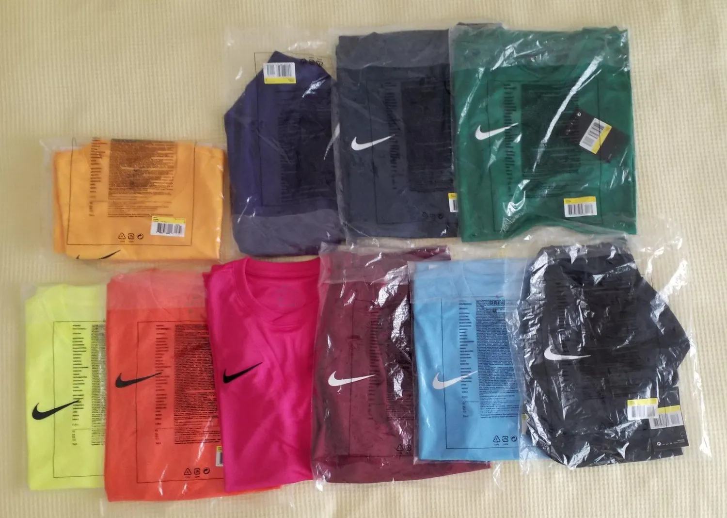 Nike Dry Park VII maglia calcio rossa Dri-FIT uomo