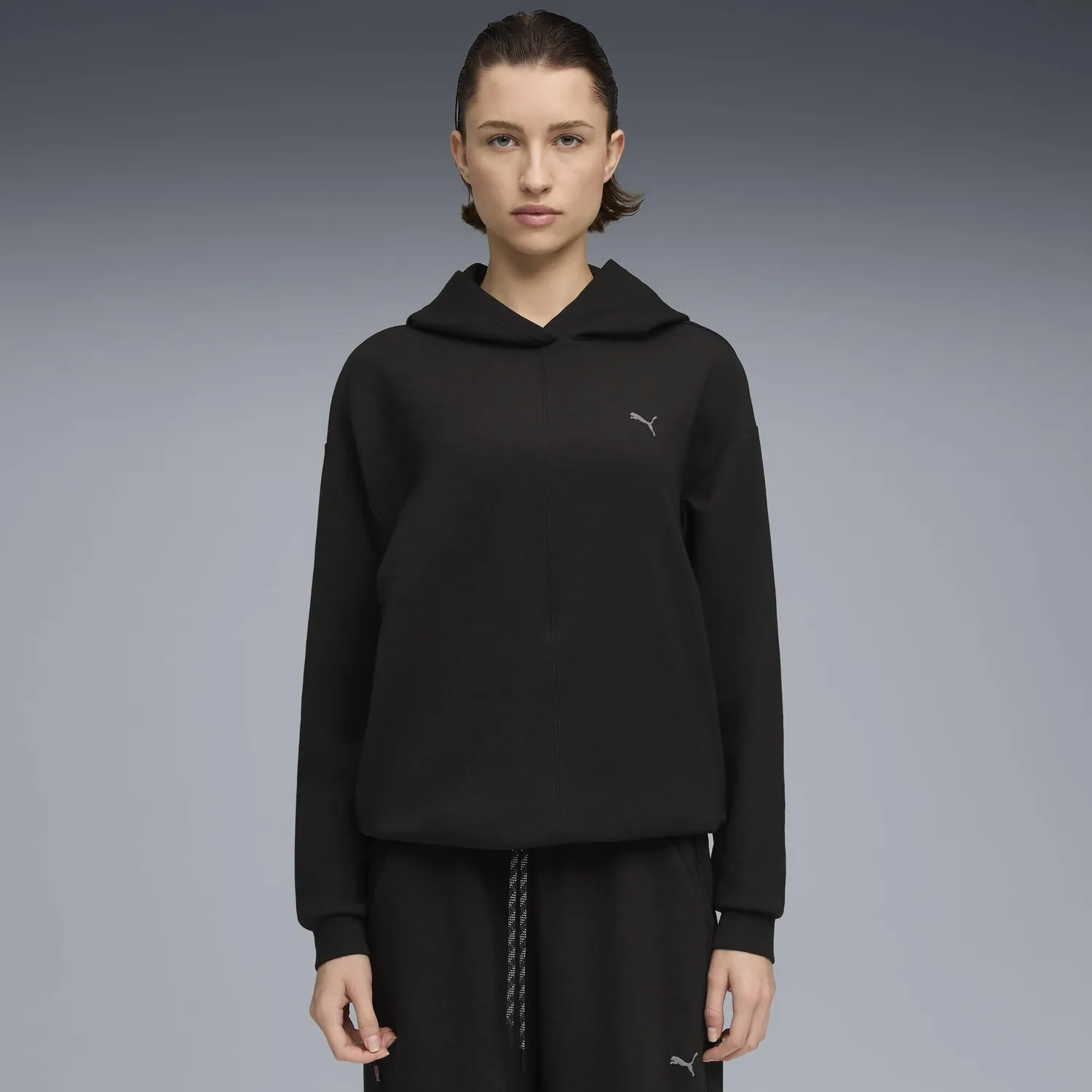 Puma Cloudspun Hoodie felpa donna con cappuccio morbida