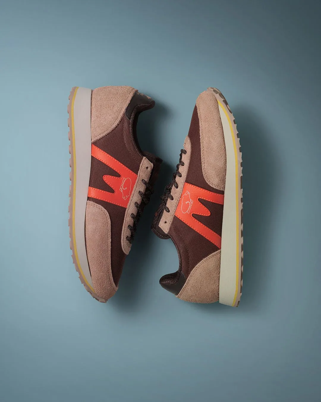 Karhu Albatross Control sneakers Cork Flame suede mesh