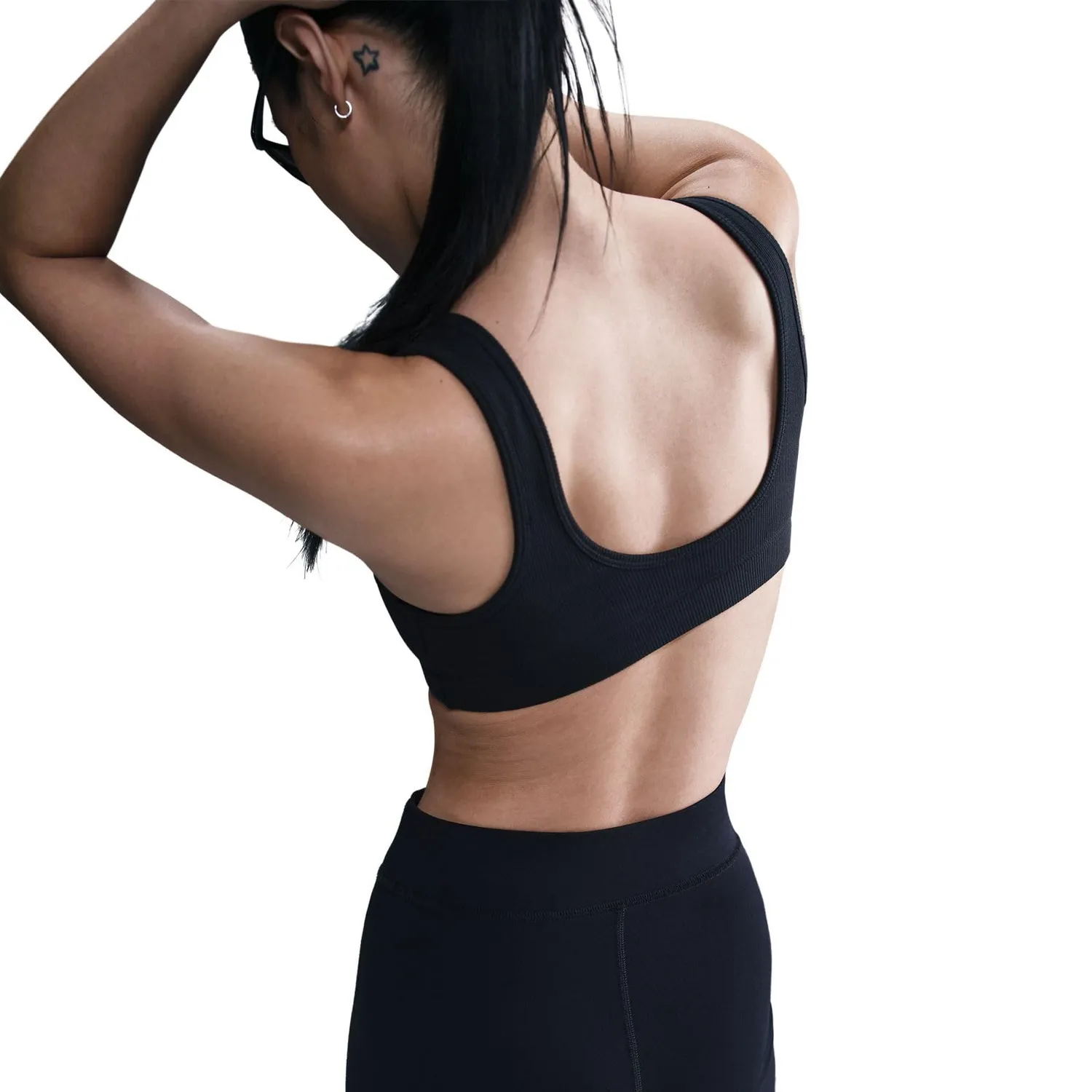 Nike Sportswear Classic bike shorts donna M neri vita alta