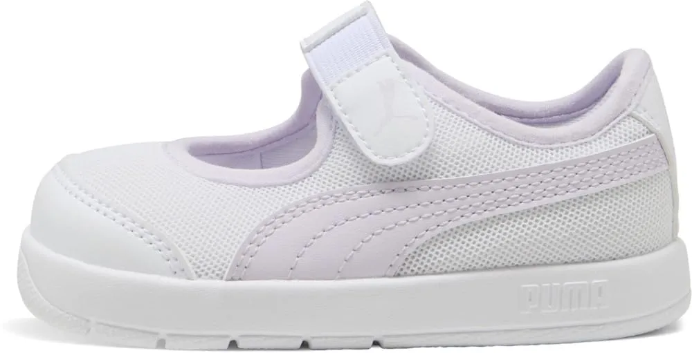 Puma Courtflex V3 Lina V Inf scarpe bimba rose mauve strappo