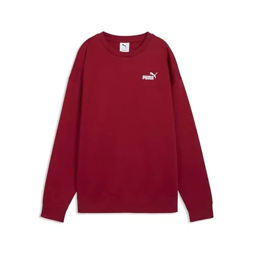 PUMA ESS Small No.1 Logo Felpa Relaxed Crew