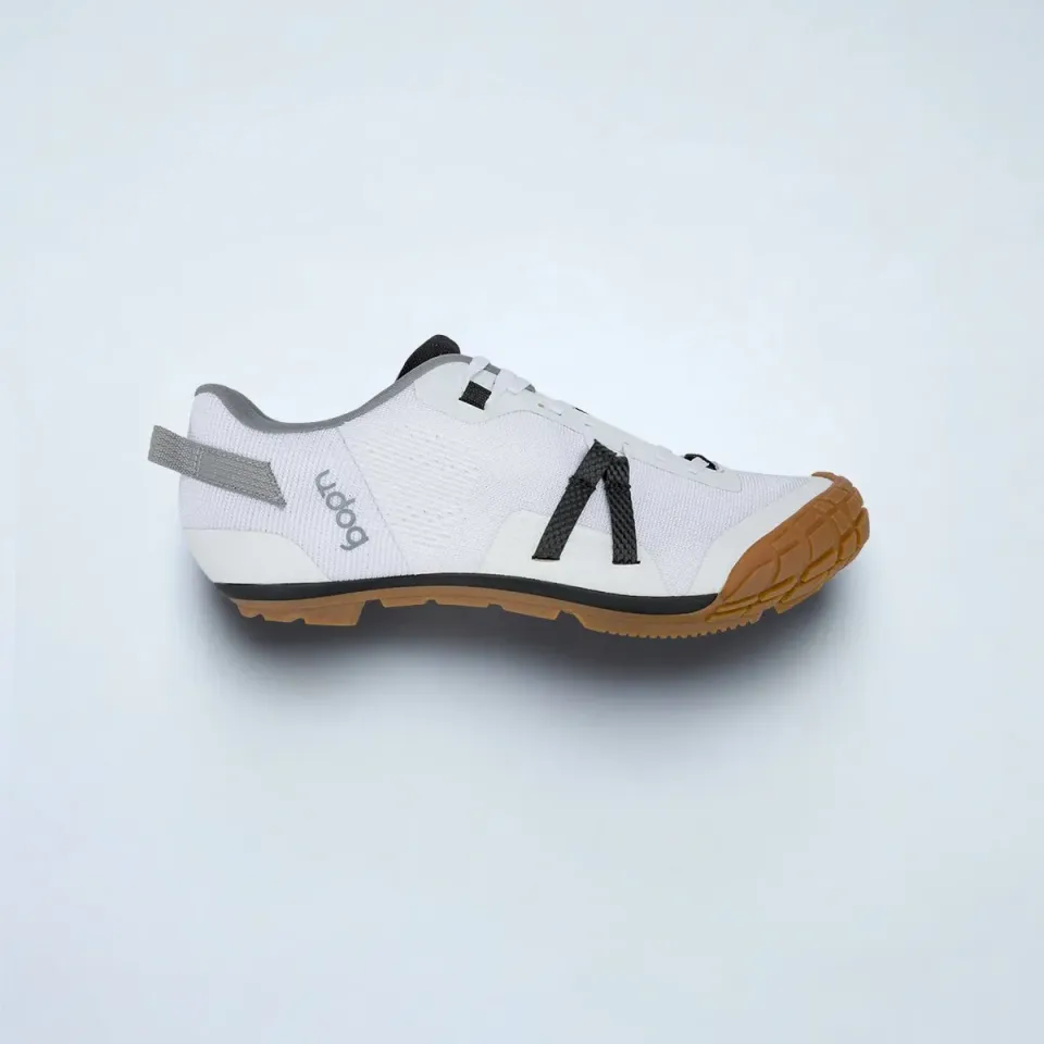 Udog Distanza scarpe gravel Total White SPD