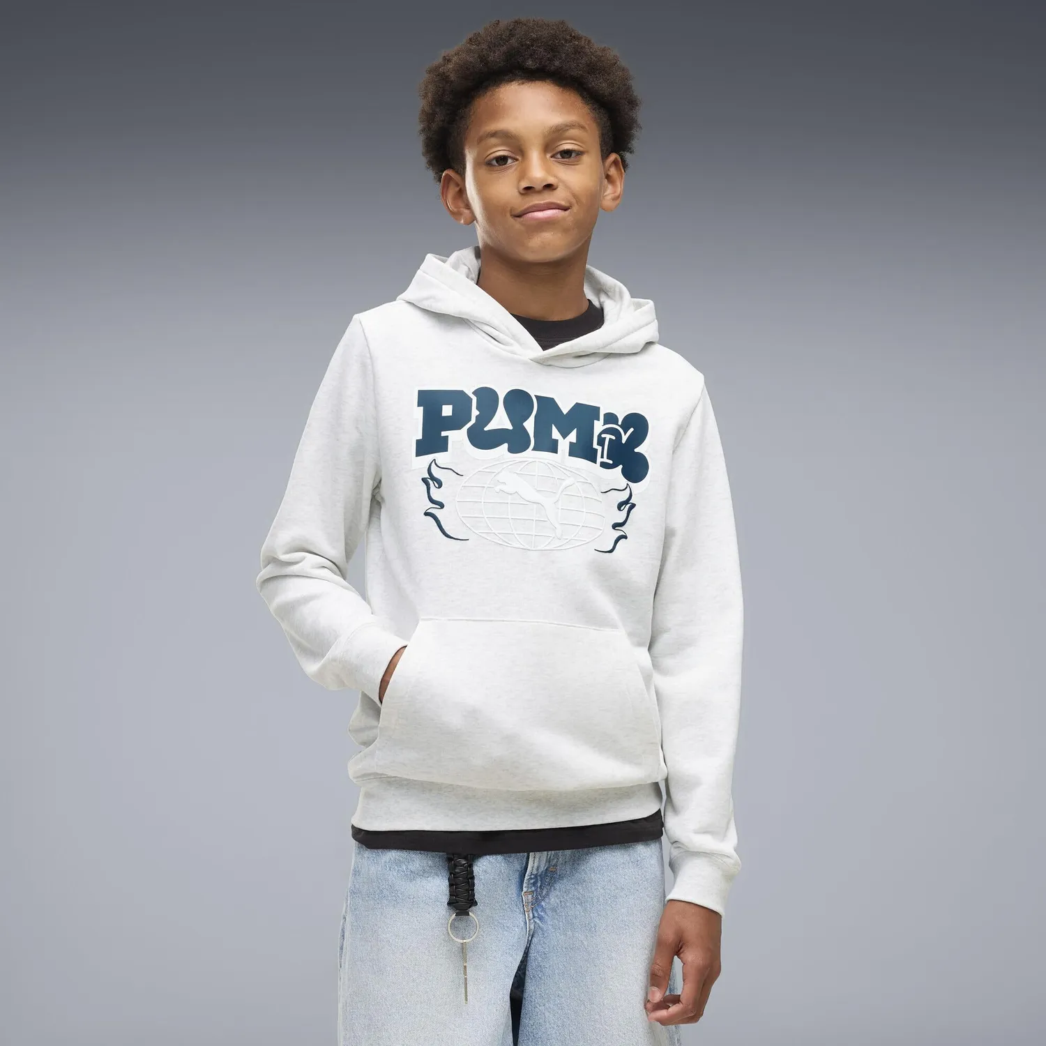 Puma Mid90s Hoodie TR felpa ragazzo taglia 140