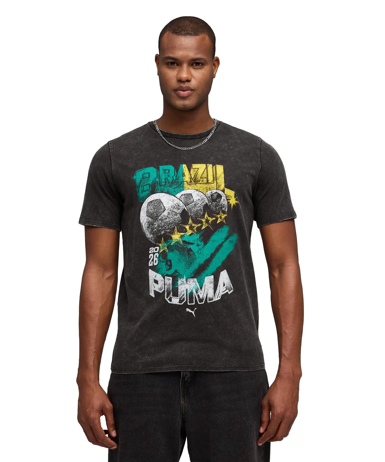 Puma Fanpack 90s Bespoke maglietta uomo nera tifoso