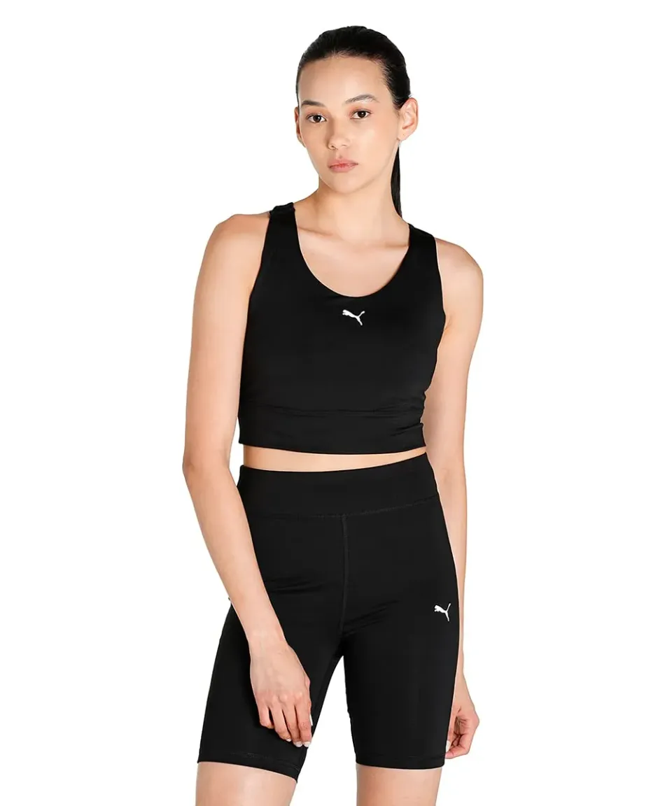 Puma Mid Impact All-In Lo reggiseno sportivo rosso