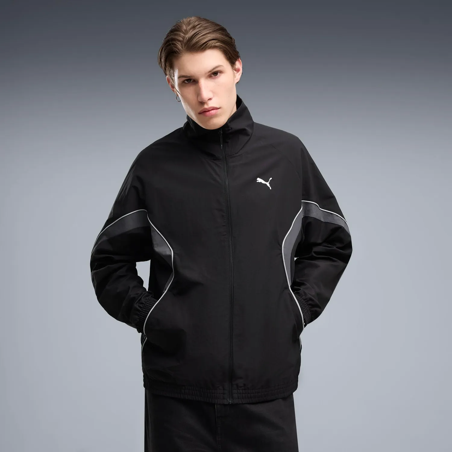 Puma Sport Relaxed Woven giacca track uomo