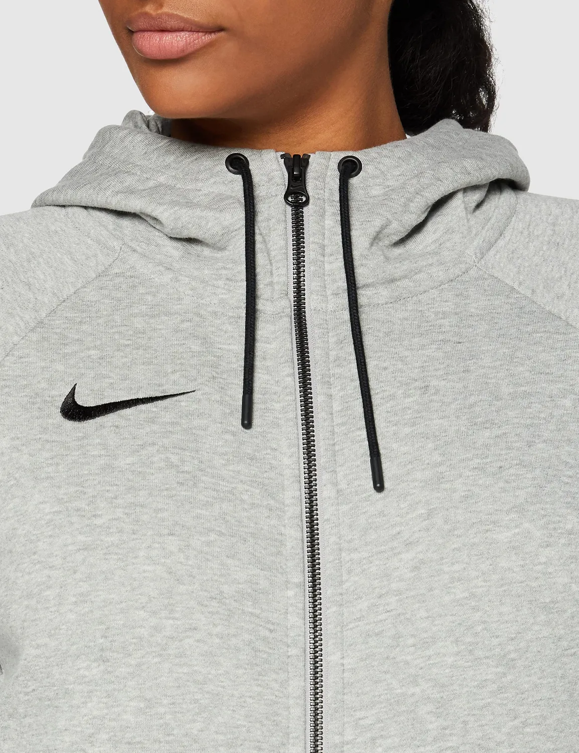 Nike Team Club 20 felpa donna con zip in pile