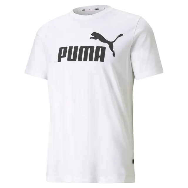 Puma Ess Small Logo Tee t-shirt bianca taglia S