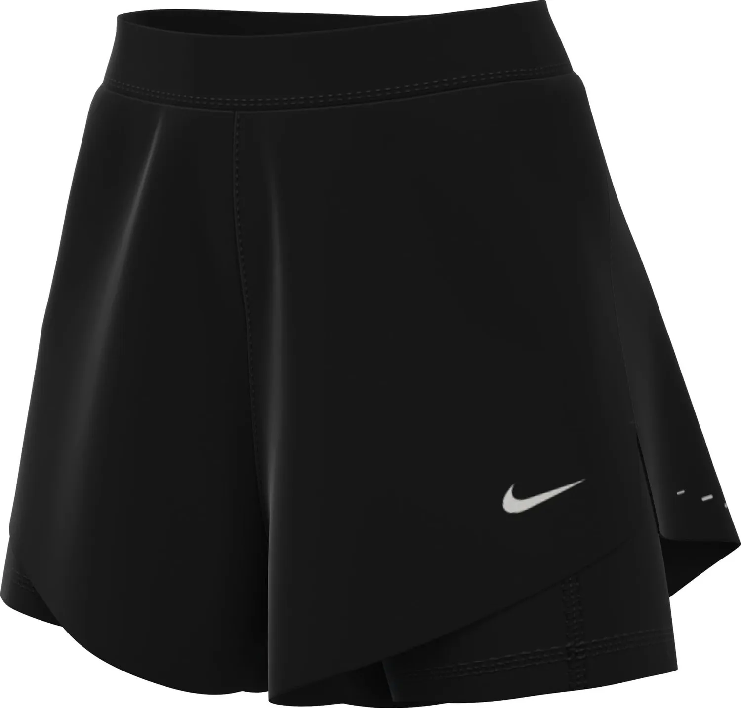 Nike Swift shorts running donna S neri 2 in 1