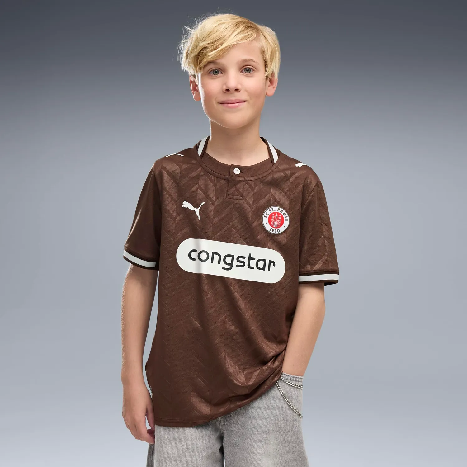 Puma FC St. Pauli Replica Jr 26/27 maglia bambino taglia 152