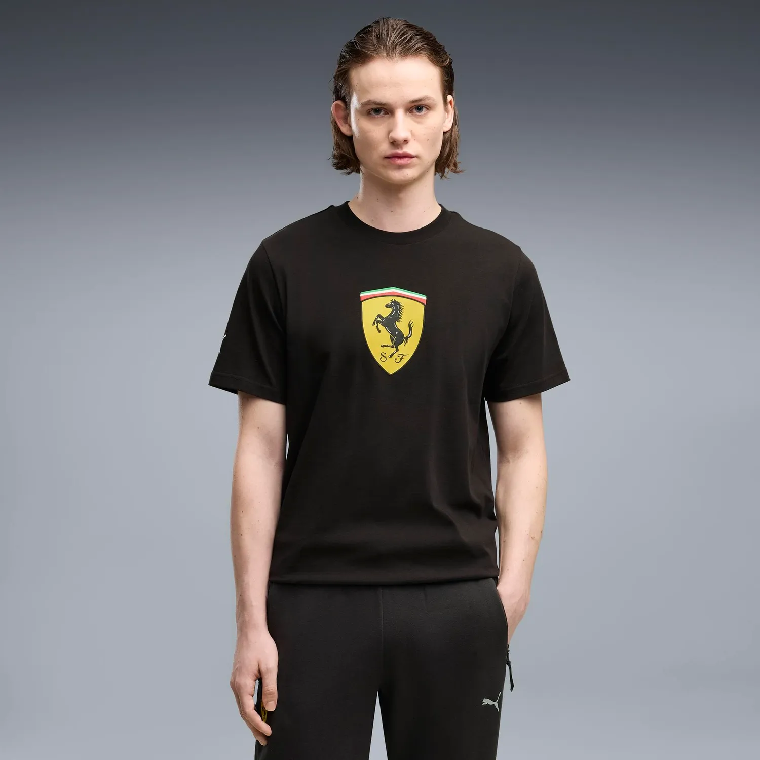 Puma Scuderia Ferrari Coloured Shield T-shirt L nera