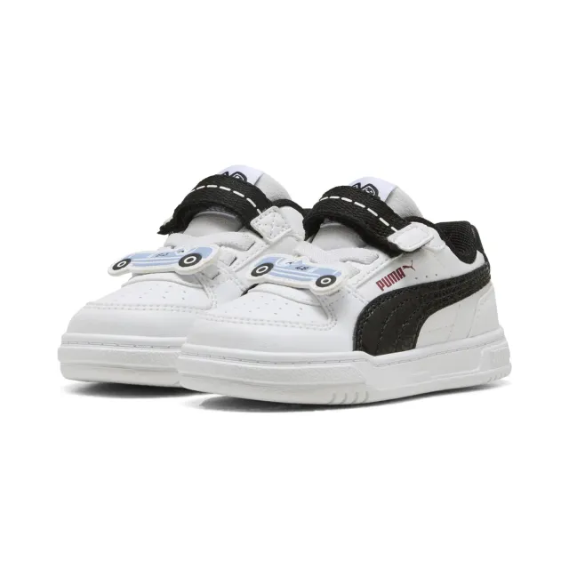 Puma Caven III Racing Crew AC+ Inf sneakers 23 bianco blu strappo