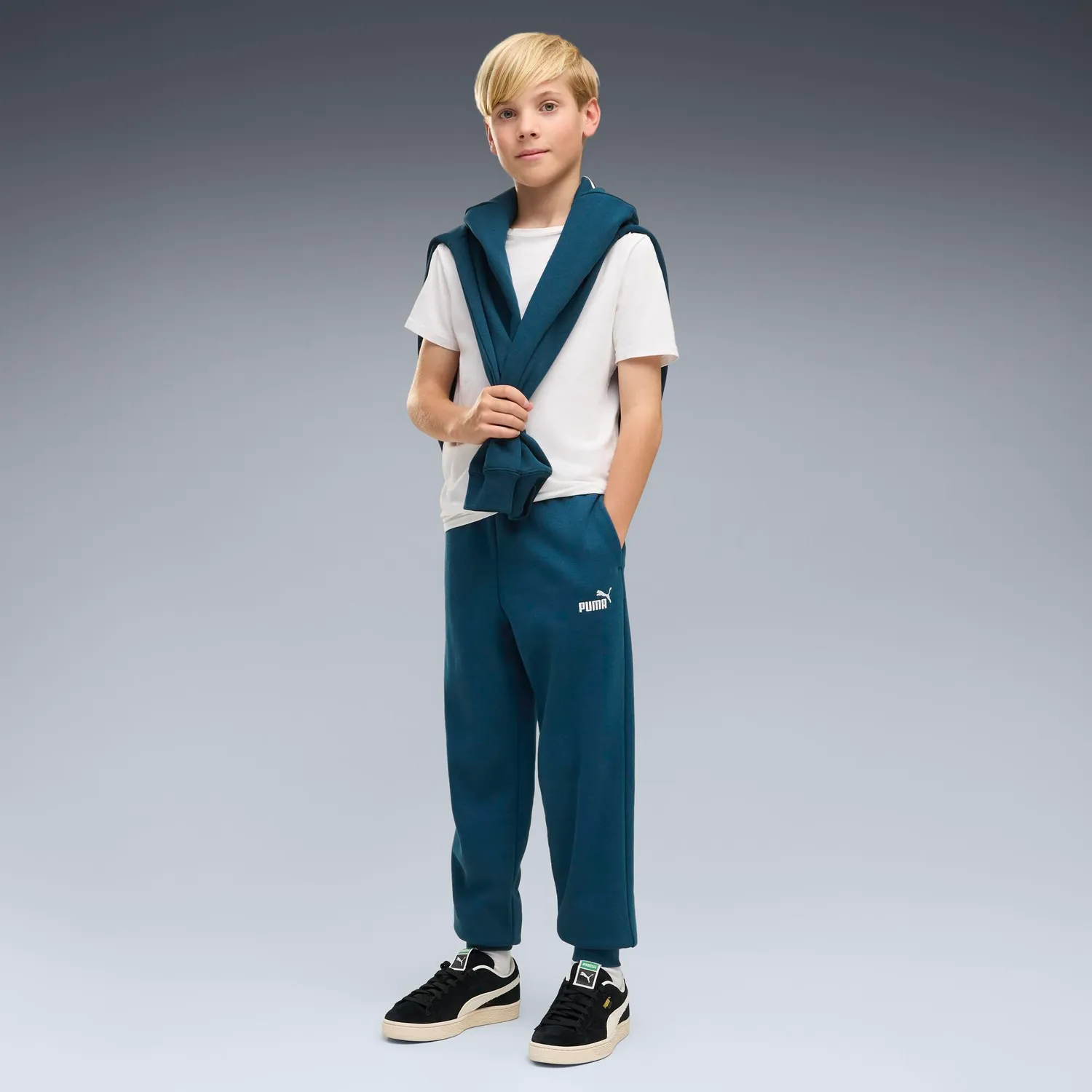 Puma Ess No.1 Logo Sweatpants FL B pantaloni tuta 176 logo