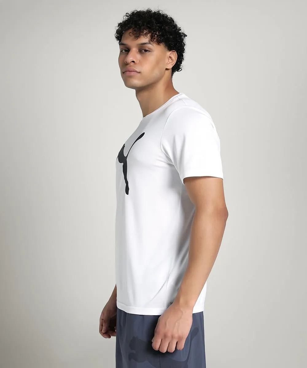 Puma Essentials Tad Cat Tee maglietta bianca Puma White