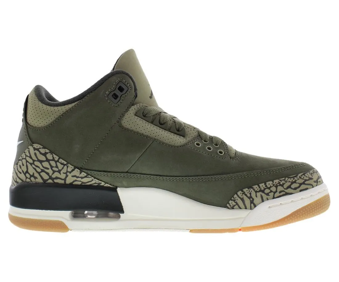 Jordan Air 3 Retro Medium Olive sneakers 42 EU pelle