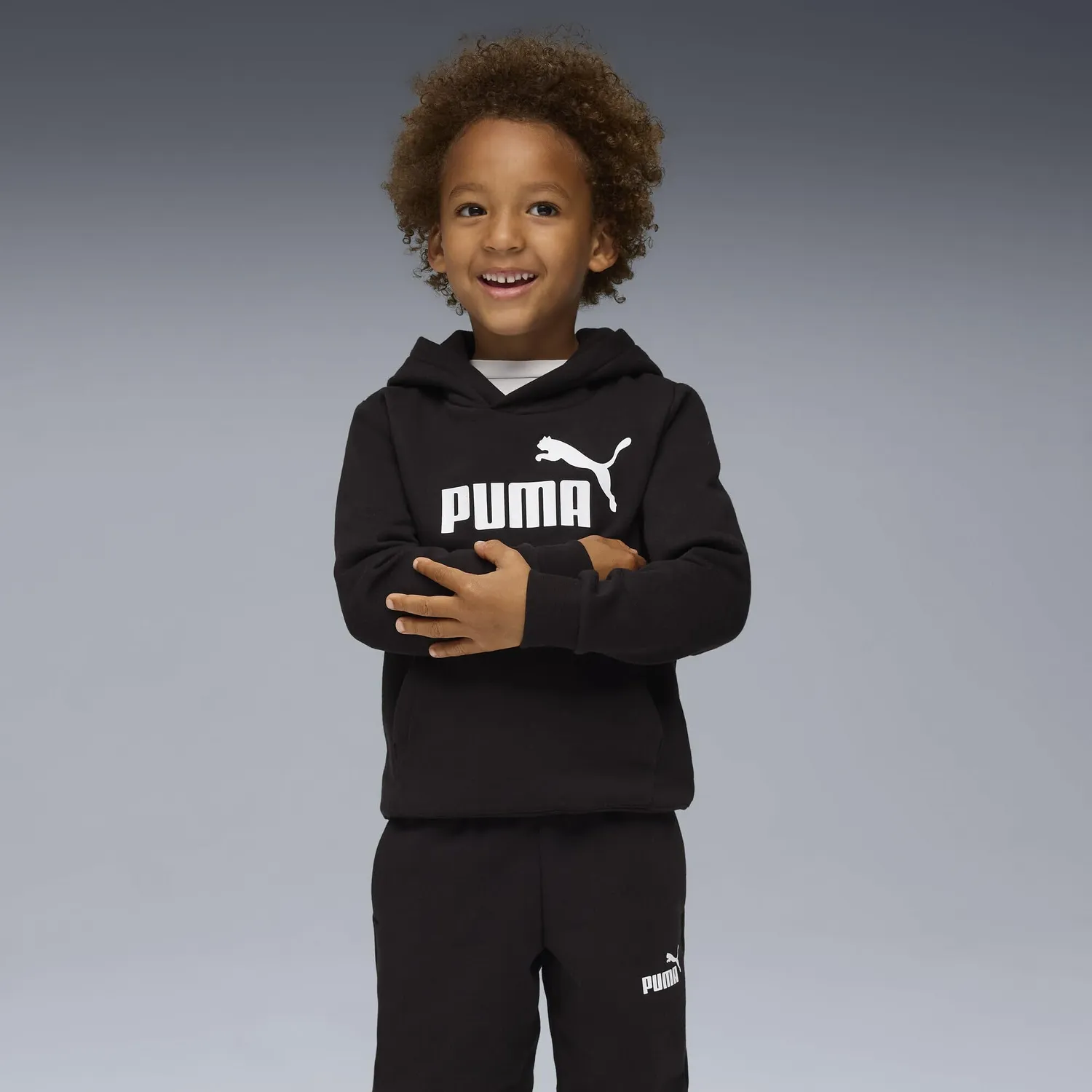 Puma Essentials No.1 tuta bambino felpa leggera