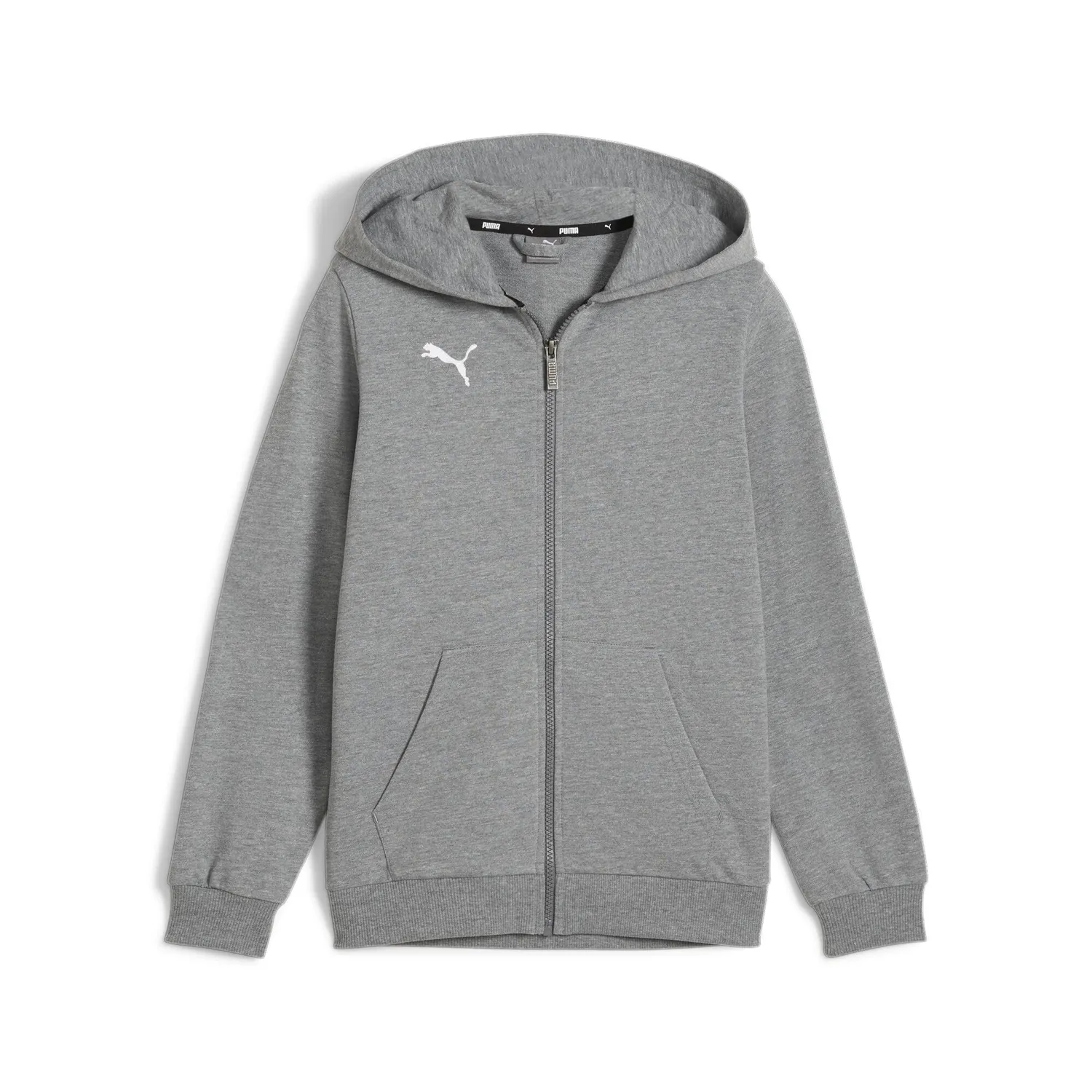 PUMA Teamgoal Hooded Jacket Jr felpa blu taglia 116