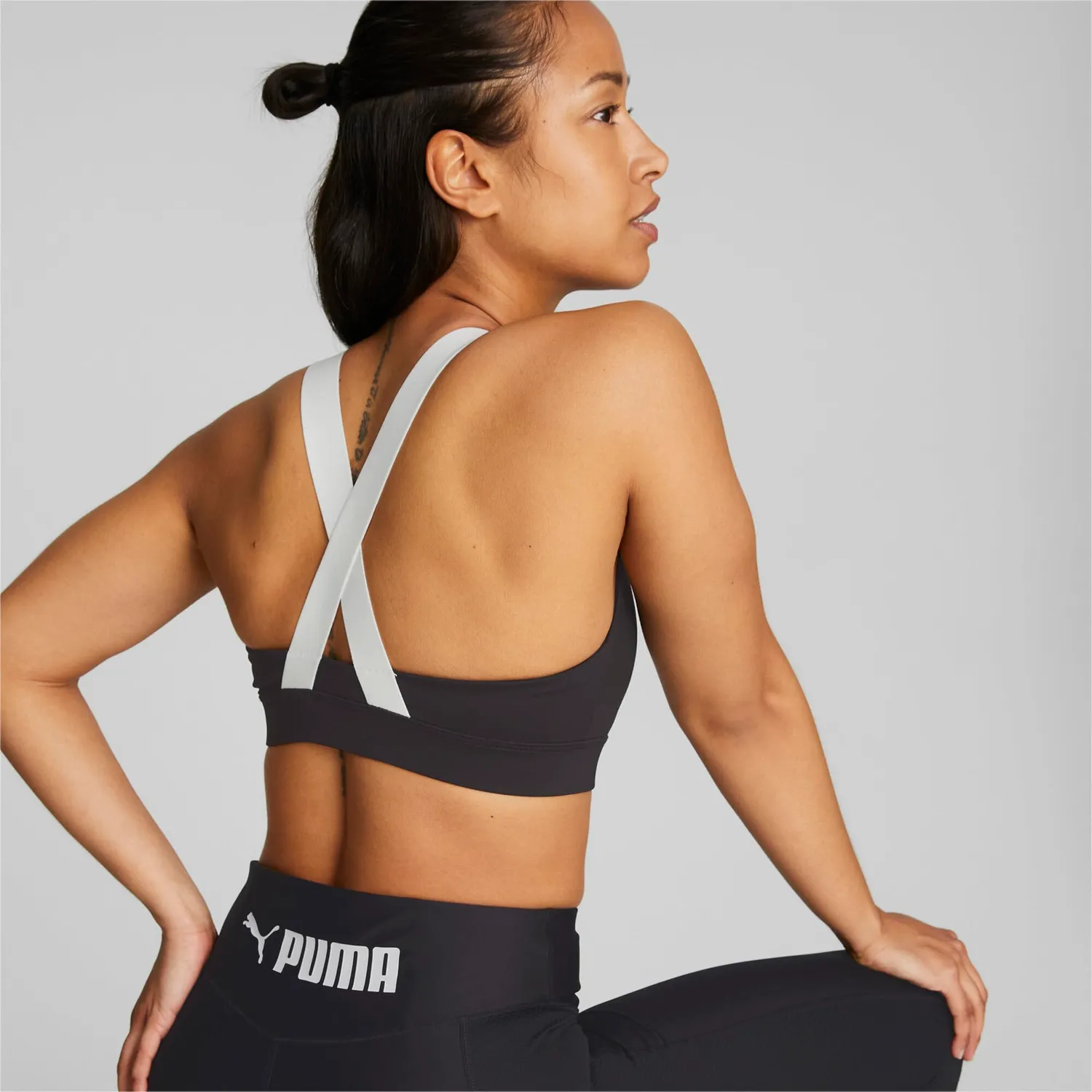 Puma Mid Impact reggiseno sportivo donna training